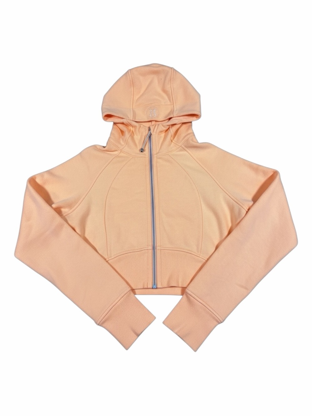 Lululemon Scuba Full-Zip Cropped Hoodie
(Summer Glow) Size 4